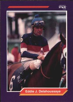 1992 Jockey Star #61 Eddie J. Dealhoussaye Front